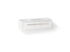 KOHLER K-CM33567-BD1 Lodern 60" Wall-hung Bathroom Vanity Cabinet with Sinks and Quartz Top, Linen White - 3/4 view of produc