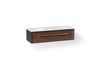 KOHLER K-CM33567-BD1 Lodern 60" Wall-hung Bathroom Vanity Cabinet with Sinks and Quartz Top, Slate Grey - 3/4 view of product