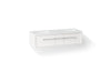 KOHLER K-CM33567-BD23 Lodern 60" Wall-hung Bathroom Vanity Cabinet with Sinks and Quartz Top, Linen White - 3/4 view of produ