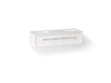 KOHLER K-CM33567-BD23 Lodern 60" Wall-hung Bathroom Vanity Cabinet with Sinks and Quartz Top, Linen White - 3/4 view of produ