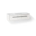 KOHLER K-CM33567-BD23 Lodern 60" Wall-hung Bathroom Vanity Cabinet with Sinks and Quartz Top, Linen White - 3/4 view of produ