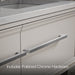 KOHLER K-CM33567-BD23 Lodern 60" Wall-hung Bathroom Vanity Cabinet with Sinks and Quartz Top, Linen White - Detail image of a