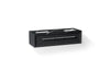 KOHLER K-CM33567-BD23 Lodern 60" Wall-hung Bathroom Vanity Cabinet with Sinks and Quartz Top, Slate Grey - 3/4 view of produc