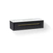 KOHLER K-CM33567-BD23 Lodern 60" Wall-hung Bathroom Vanity Cabinet with Sinks and Quartz Top, Slate Grey - 3/4 view of produc
