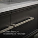 KOHLER K-CM33567-BD23 Lodern 60" Wall-hung Bathroom Vanity Cabinet with Sinks and Quartz Top, Slate Grey - Detail image of a 