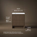 3/4 view of product with dimensions