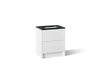 KOHLER K-CM39266-BD1 Statement 30" Bathroom Vanity Set with Sink and Quartz Top, White - 3/4 view of product