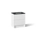 KOHLER K-CM39266-BD1 Statement 30" Bathroom Vanity Set with Sink and Quartz Top, White - 3/4 view of product