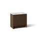 KOHLER K-CM39267-BD1 Statement 36" Bathroom Vanity Set with Sink and Quartz Top, Draper Oak - 3/4 view of product