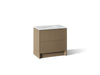 KOHLER K-CM39267-BD1 Statement 36" Bathroom Vanity Set with Sink and Quartz Top, Pale Oak - 3/4 view of product