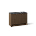 KOHLER K-CM39268-BD1 Statement 48" Bathroom Vanity Set with Sink and Quartz Top, Draper Oak - 3/4 view of product