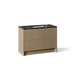 KOHLER K-CM39268-BD1 Statement 48" Bathroom Vanity Set with Sink and Quartz Top, Pale Oak - 3/4 view of product