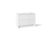 KOHLER K-CM39268-BD1 Statement 48" Bathroom Vanity Set with Sink and Quartz Top, White - 3/4 view of product
