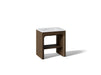 KOHLER K-CM39271-BD1 Statement 30" Console-style Bathroom Vanity Set with Sink and Quartz Top, Draper Oak - 3/4 view of produ
