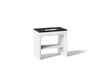 KOHLER K-CM39272-BD1 Statement 36" Console-style Bathroom Vanity Set with Sink and Quartz Top, White - 3/4 view of product