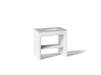 KOHLER K-CM39272-BD1 Statement 36" Console-style Bathroom Vanity Set with Sink and Quartz Top, White - 3/4 view of product