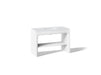KOHLER K-CM39273-BD1 Statement 48" Console-style Bathroom Vanity Set with Sink and Quartz Top, White - 3/4 view of product