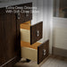 KOHLER K-CM99530-BD1 Poplin 30" bathroom vanity cabinet with sink and quartz top, claret suede - view 5