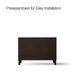 KOHLER K-CM99535-BD1 Poplin 48" bathroom vanity cabinet with sink and quartz top, claret suede - view 3