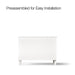 KOHLER K-CM99535-BD1 Poplin 48" bathroom vanity cabinet with sink and quartz top, linen white - view 3