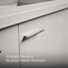 KOHLER K-CM99548-BD1 Jute 60" Wall-hung Bathroom Vanity Cabinet with Sinks and Quartz Top, Linen White - Detail image of a pr