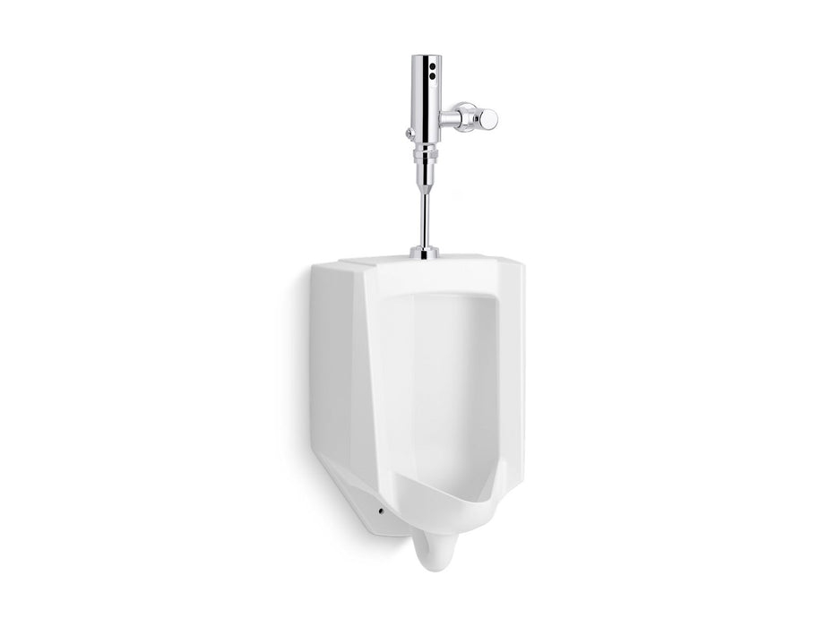 KOHLER K-PR4991-T1H Bardon High-efficiency urinal with Mach Tripoint touchless 0.125 gpf HES-powered flushometer, not...