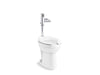 KOHLER K-PR96057-T4D Highcliff Commercial toilet with Mach Tripoint touchless DC 1.28 gpf flushometer, not applicable