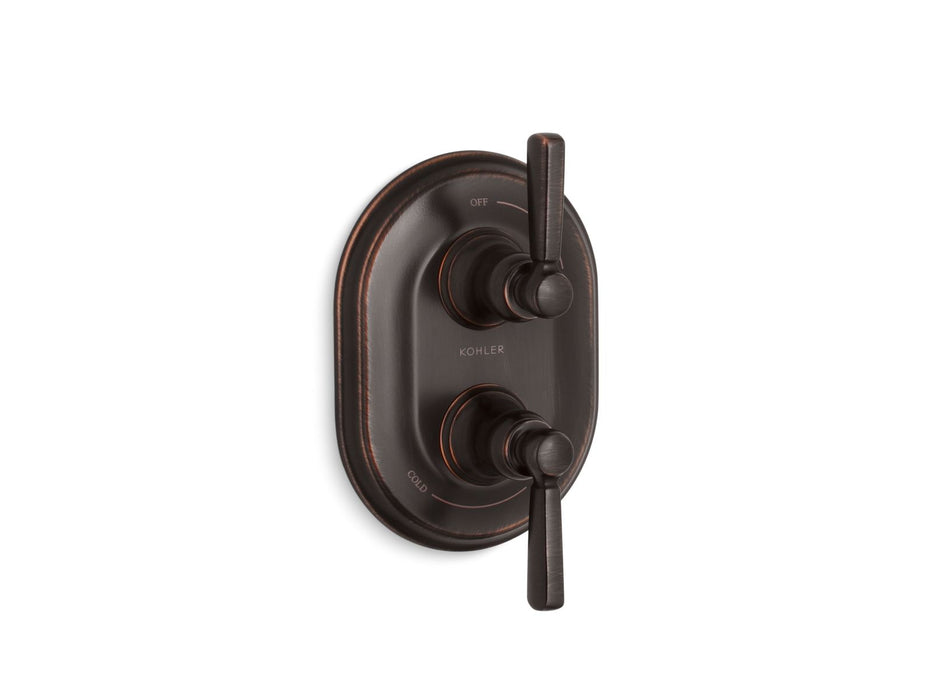 KOHLER K-T10594-4 Bancroft MasterShower temperature and volume control valve trim
