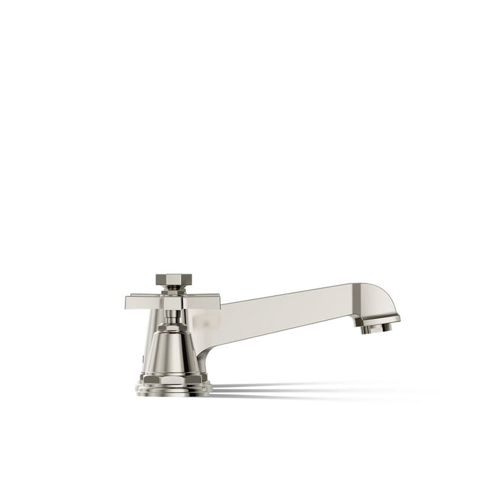 KOHLER K-T13140-3A Pinstripe Deck-mount bath faucet trim with cross handles