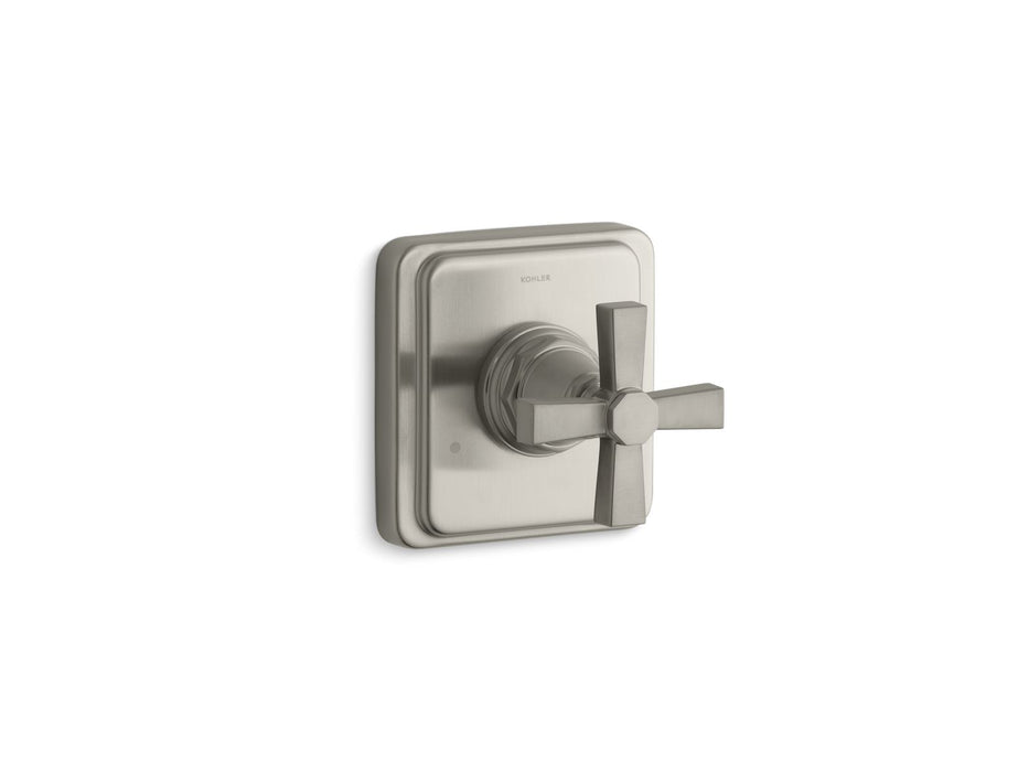 KOHLER K-T13175-3A Pinstripe MasterShower transfer valve trim cross handle