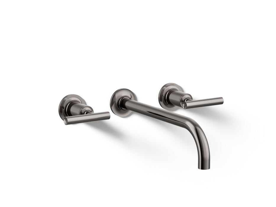 KOHLER K-T14414-4 Purist Wall-mount bathroom sink faucet trim with Lever handles, 1.2 gpm