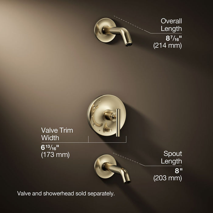 3/4 view of product with dimensions