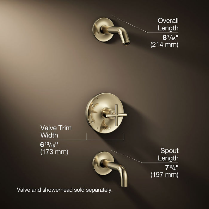3/4 view of product with dimensions