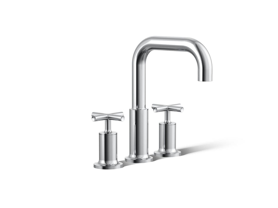 KOHLER K-T14428-3 Purist Deck-mount bath faucet trim with Cross handles