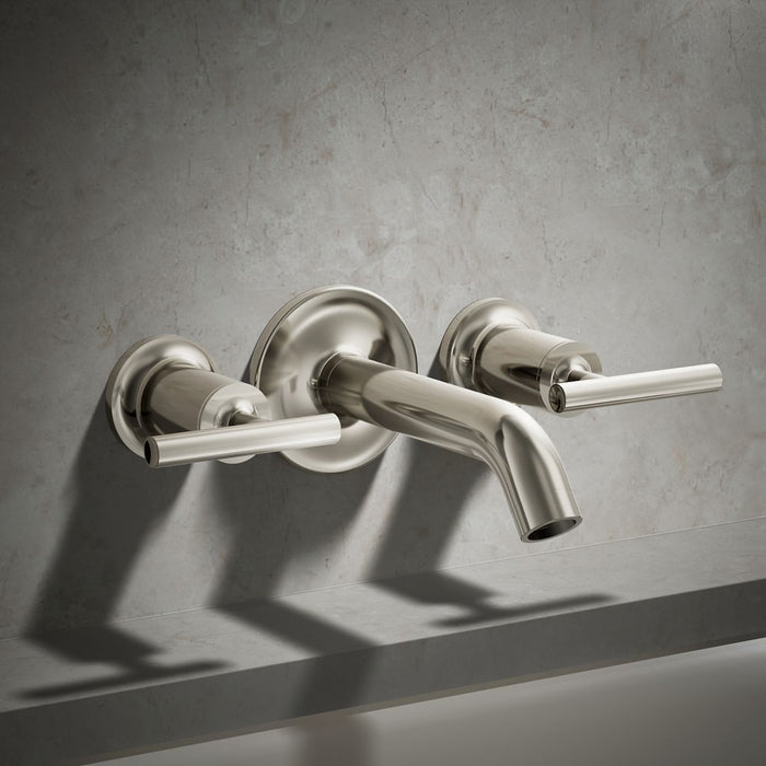 KOHLER K-T14429-4 Purist Deck- or wall-mount bath faucet handle trim with lever design