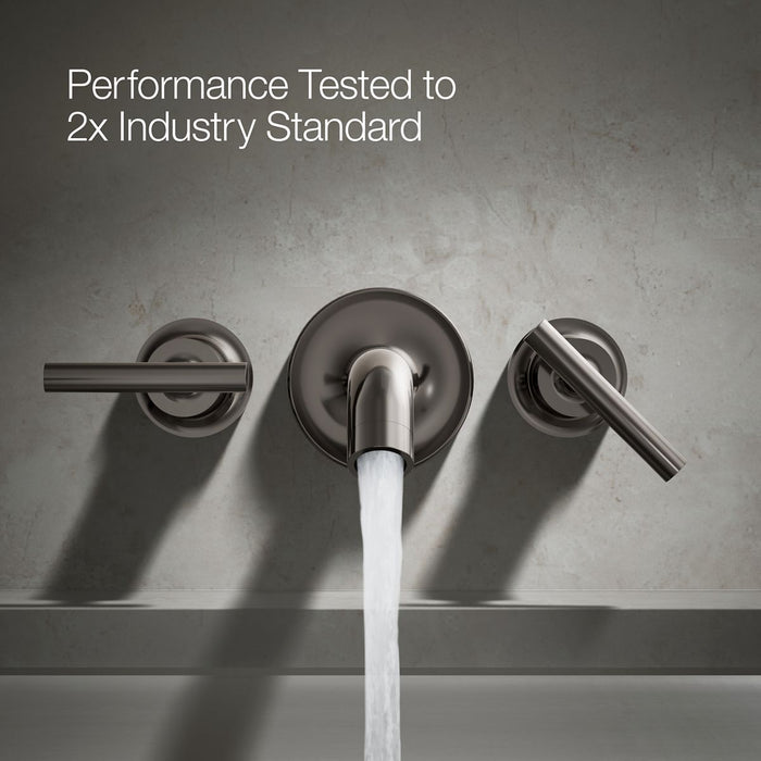 KOHLER K-T14429-4 Purist Deck- or wall-mount bath faucet handle trim with lever design
