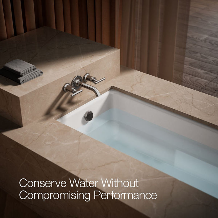 KOHLER K-T14429-4 Purist Deck- or wall-mount bath faucet handle trim with lever design
