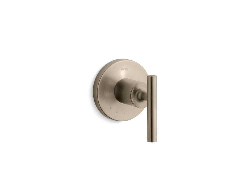 KOHLER K-T14490-4 Purist MasterShower volume control valve trim with lever handle
