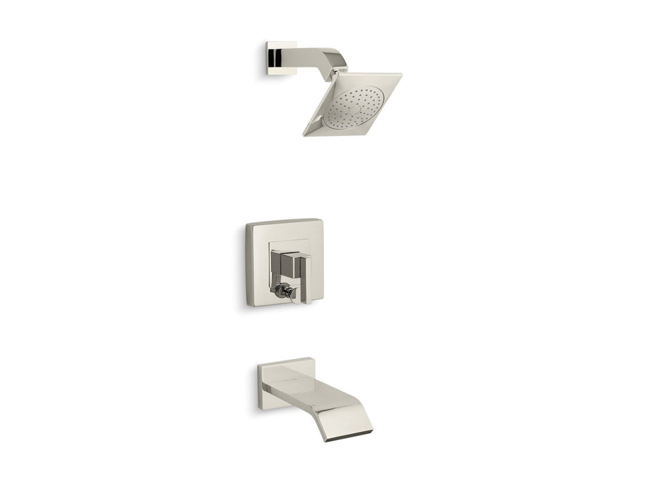 KOHLER K-T14664-4 Loure Rite-Temp bath and shower trim kit with push-button diverter, 2.5 gpm