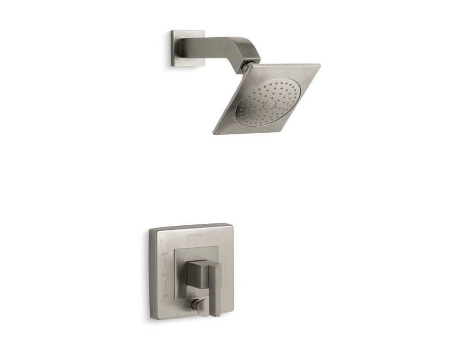 KOHLER K-T14665-4 Loure Rite-Temp shower trim kit with push-button diverter, 2.5 gpm
