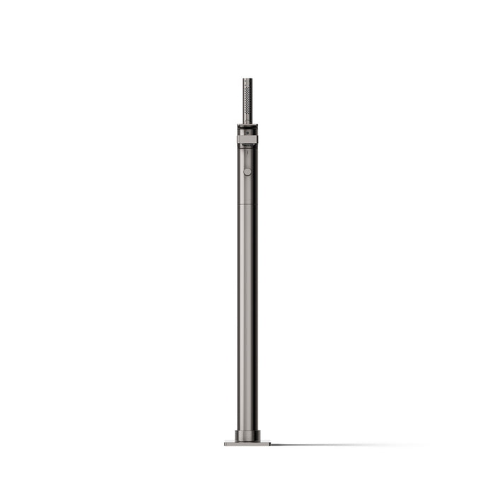 KOHLER K-T23492-4 Parallel Floor-mount bath filler trim with handshower
