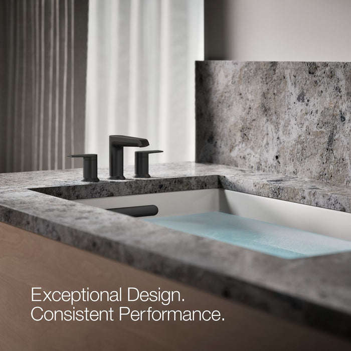 KOHLER K-T25740-4 Hint Deck-mount bath faucet trim, matte black - view 4