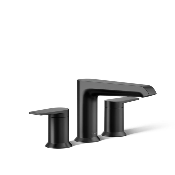 KOHLER K-T25740-4 Hint Deck-mount bath faucet trim, matte black - view 5