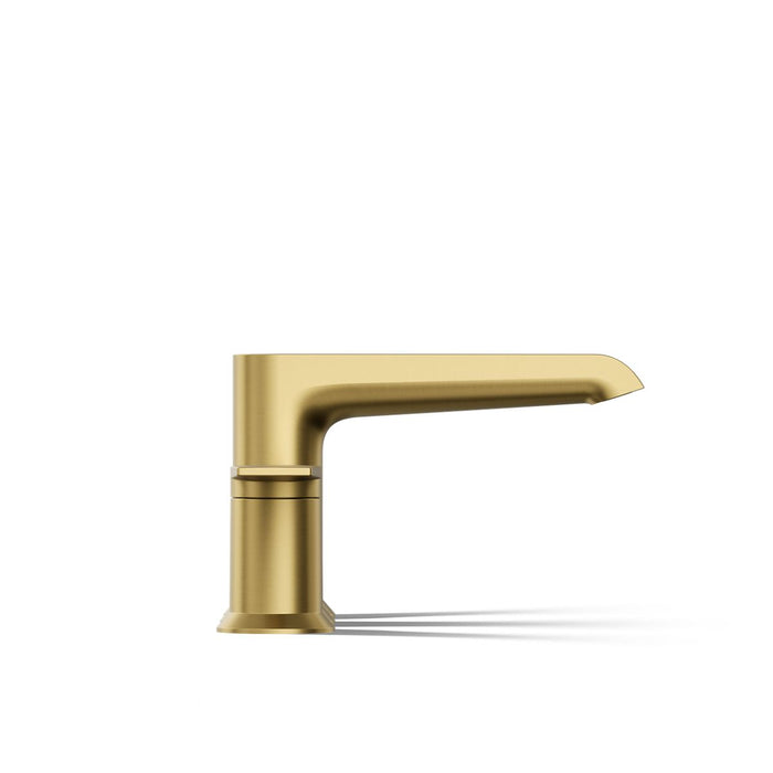 KOHLER K-T25740-4 Hint Deck-mount bath faucet trim, vibrant brushed moderne brass - view 5