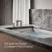 KOHLER K-T25740-4 Hint Deck-mount bath faucet trim, vibrant brushed nickel - view 4