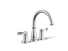 KOHLER K-T26428-4 Bellera Deck-mount bath faucet trim, polished chrome