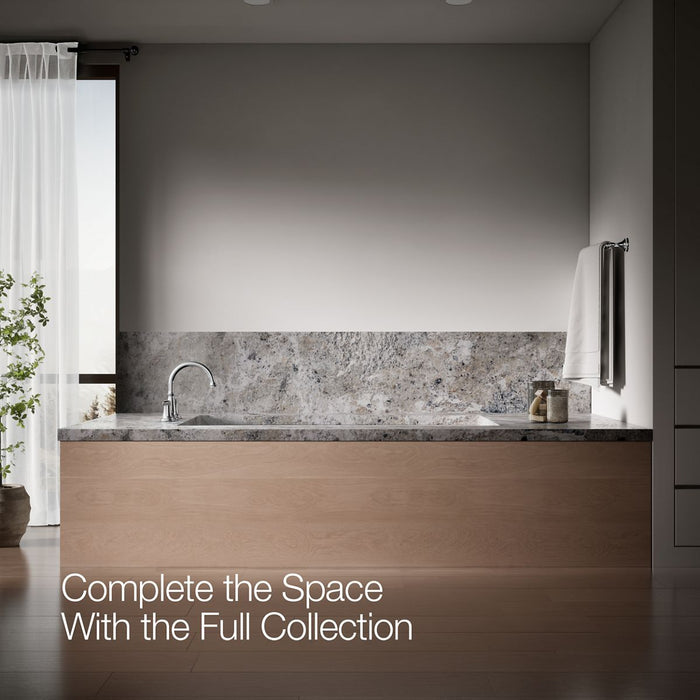 KOHLER K-T26428-4 Bellera Deck-mount bath faucet trim, polished chrome - view 3
