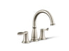 KOHLER K-T26428-4 Bellera Deck-mount bath faucet trim, vibrant brushed nickel