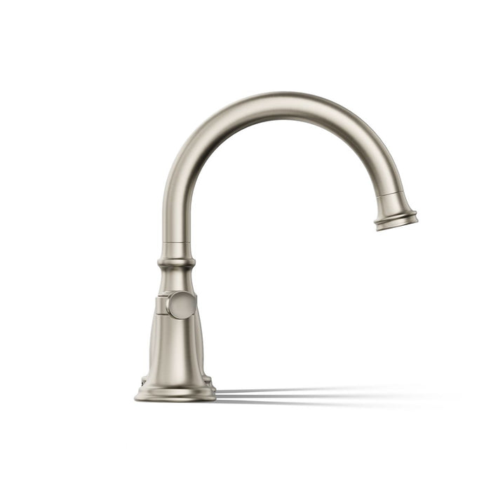 KOHLER K-T26428-4 Bellera Deck-mount bath faucet trim, vibrant brushed nickel - view 2
