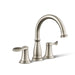 KOHLER K-T26428-4 Bellera Deck-mount bath faucet trim, vibrant brushed nickel - view 5